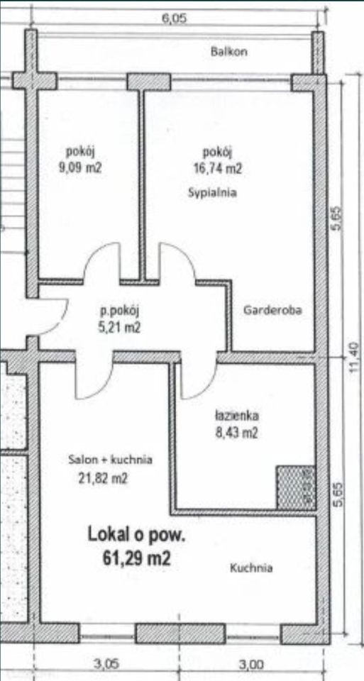 Mieszkanie 3-pokojowe Sosnowiec Niwka. Zdjęcie 5