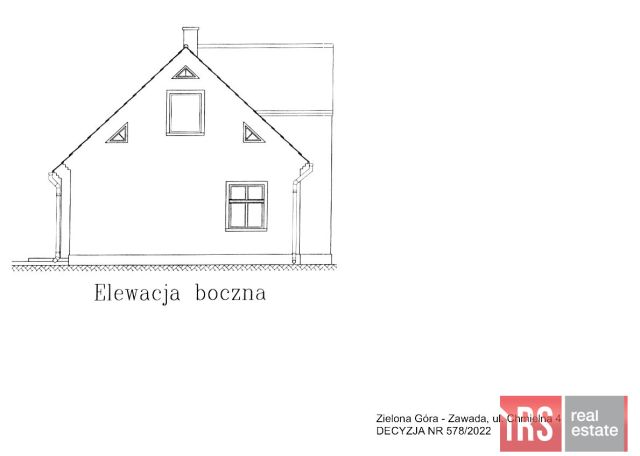 dom wolnostojący, 4 pokoje Zielona Góra Zawada, ul. Zawada-Chmielna. Zdjęcie 12