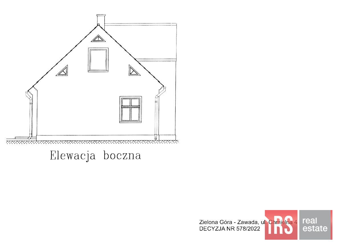 dom wolnostojący, 4 pokoje Zielona Góra Zawada, ul. Zawada-Chmielna. Zdjęcie 12