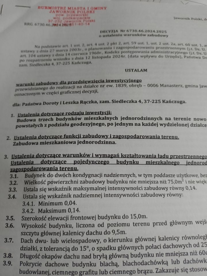 Działka budowlana Manasterz Niewaźka. Zdjęcie 11