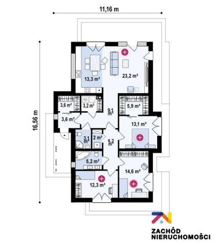 Działka budowlana Nowa Rola. Zdjęcie 11