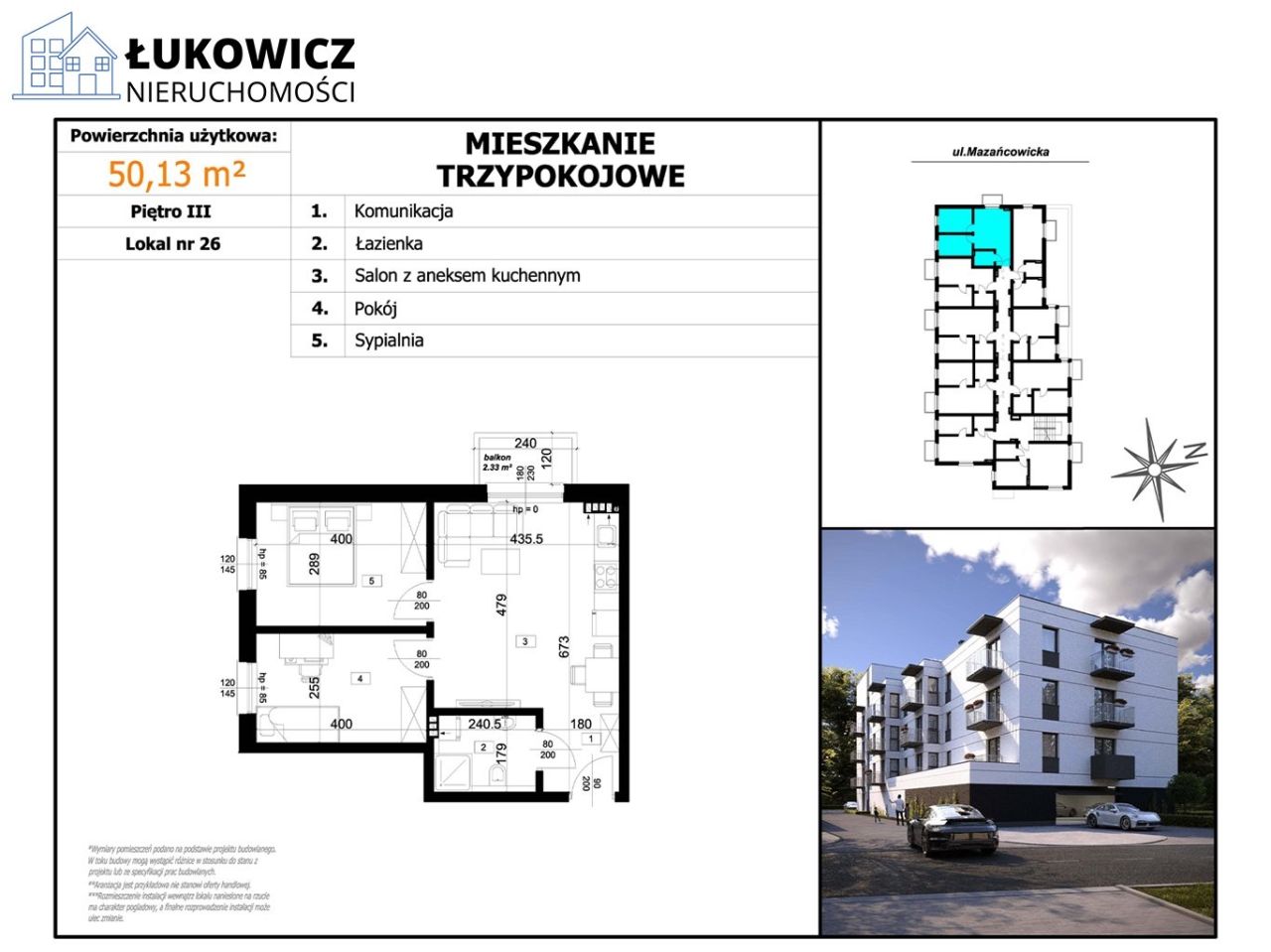 Mieszkanie 3-pokojowe Czechowice-Dziedzice, ul. Mazańcowicka. Zdjęcie 20