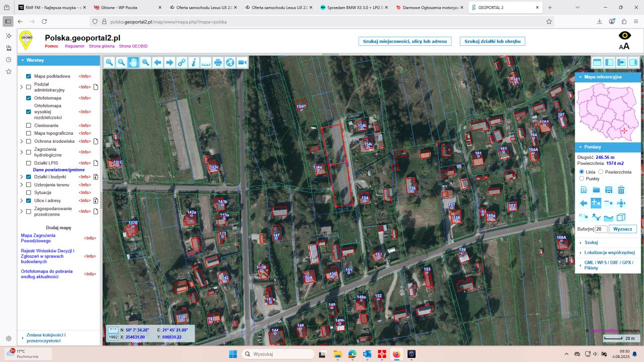 Działka budowlana Czarna Sędziszowska Podleśnictwo. Zdjęcie 2