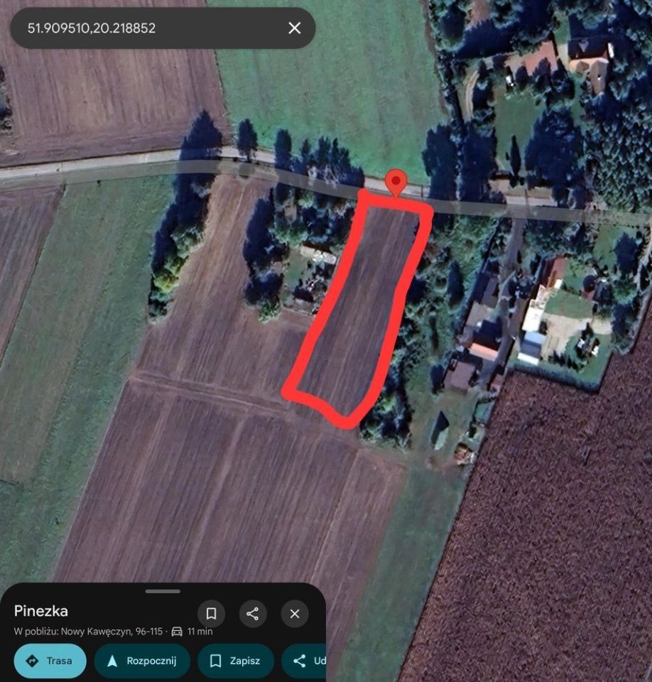 Działka budowlana Budy Trzcińskie. Zdjęcie 6