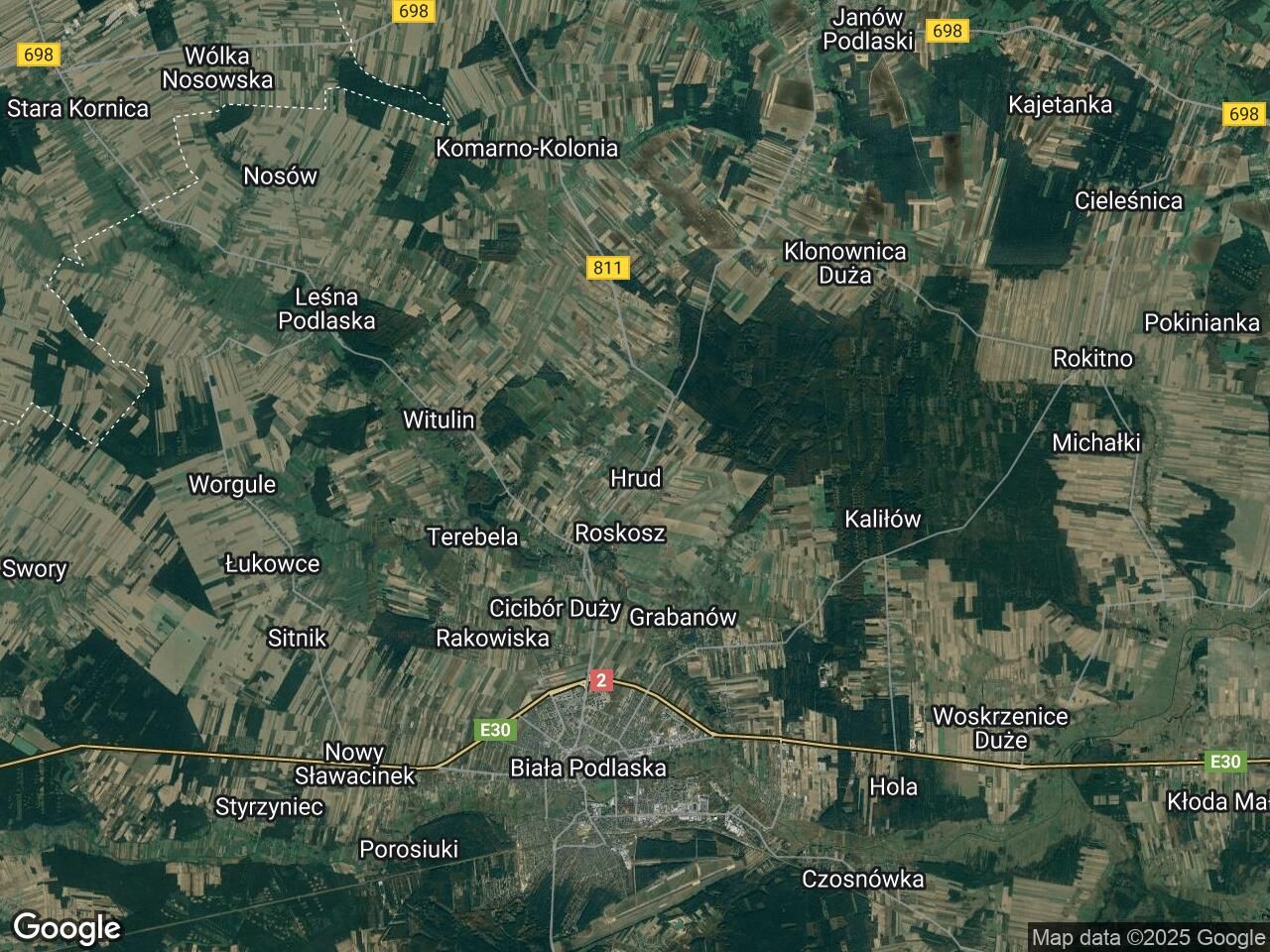 Działka budowlana Hrud