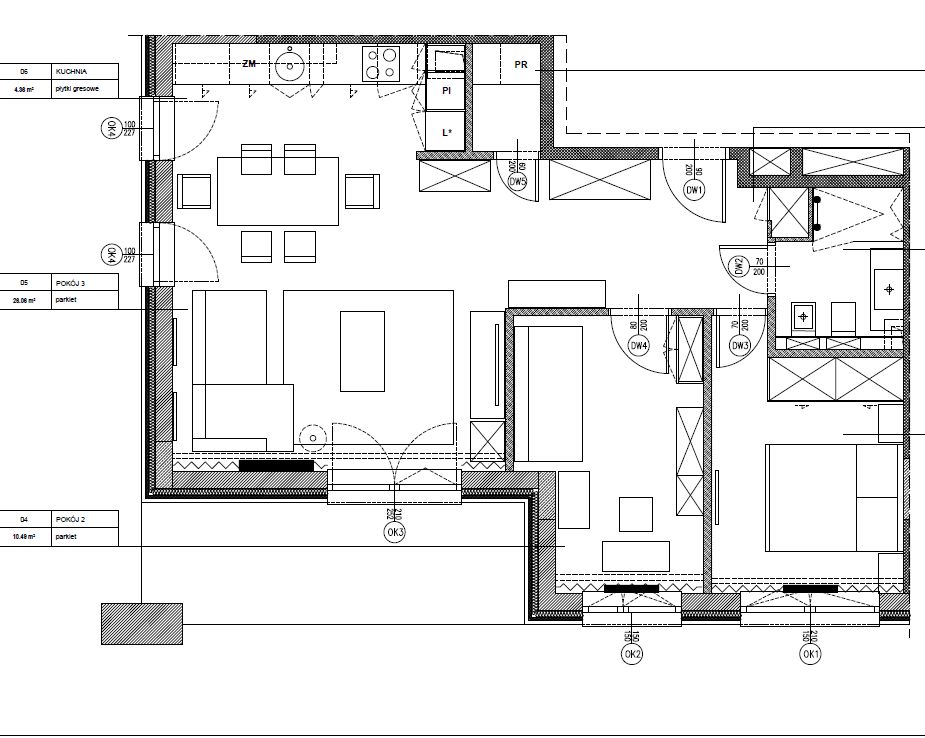 Mieszkanie 3-pokojowe Józefosław, ul. Geodetów. Zdjęcie 21