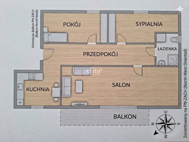 Mieszkanie 3-pokojowe Rumia, ul. Konstantego Ildefonsa Gałczyńskiego. Zdjęcie 11