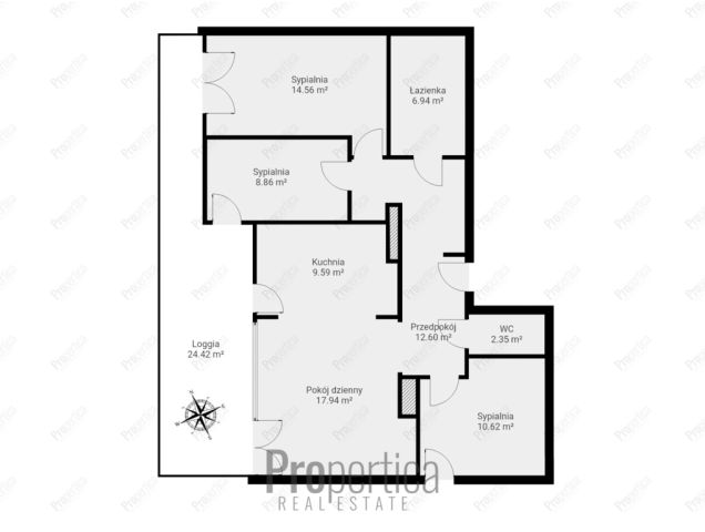 Mieszkanie 4-pokojowe Legionowo Centrum, ul. Ogrodowa. Zdjęcie 21