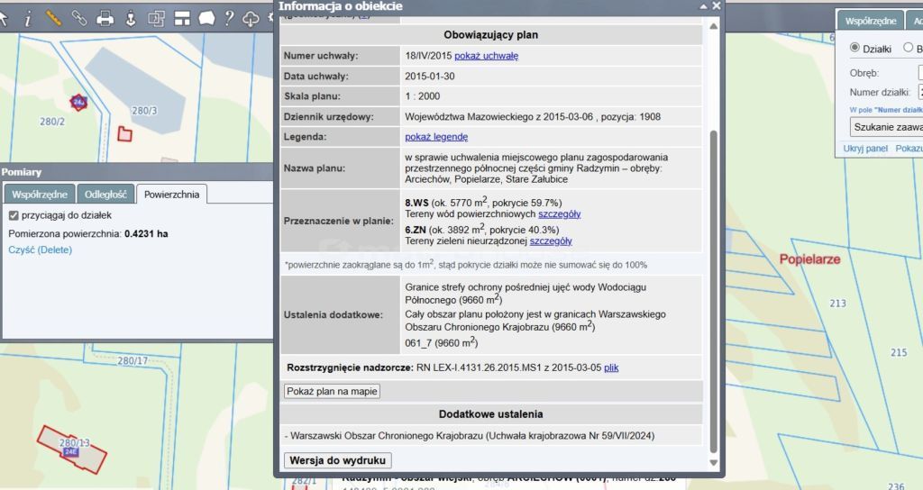 Działka rekreacyjna Arciechów. Zdjęcie 13