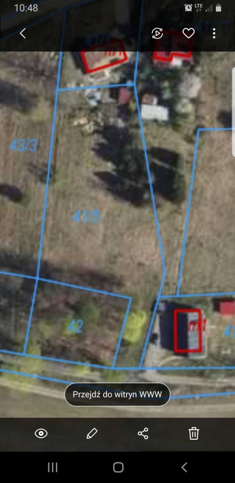 Działka rolno-budowlana Drożów. Zdjęcie 2