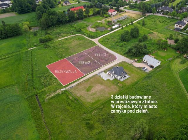 Działka budowlana Łódź Polesie, ul. Złotno. Zdjęcie 1