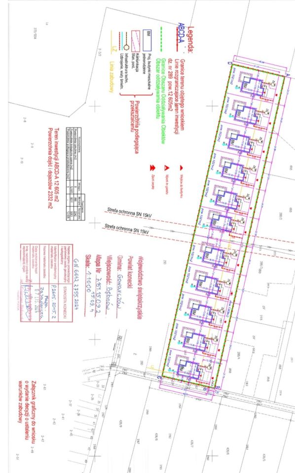 Działka budowlana Bębnów. Zdjęcie 2