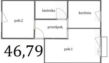 Mieszkanie 2-pokojowe Kraśnik Kraśnik Fabryczny, ul. Zygmunta Krasińskiego