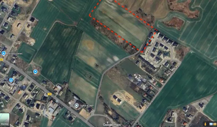 Działka rolno-budowlana Gniezno, ul. Kłeckoska