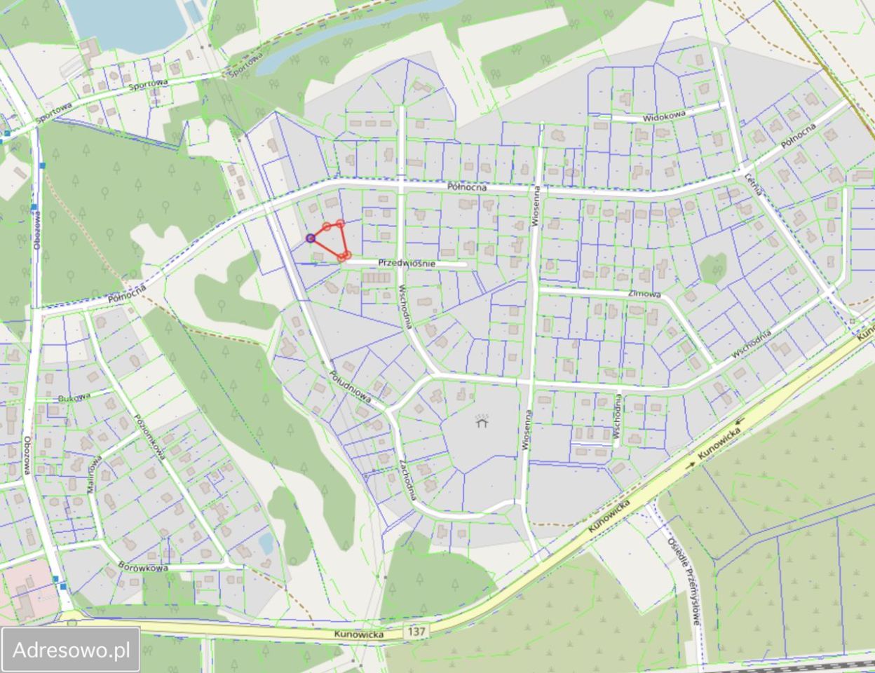 Działka budowlana Słubice, ul. Przedwiośnie. Zdjęcie 1