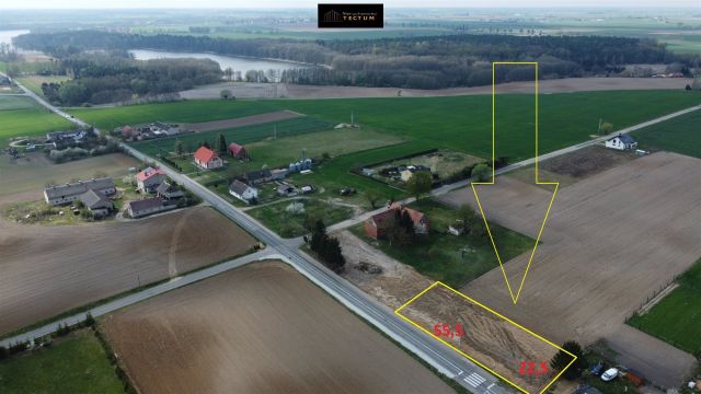 Działka budowlana Laskownica Wielka. Zdjęcie 1