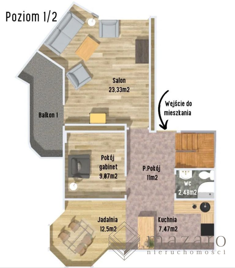 Mieszkanie 6-pokojowe Bydgoszcz, ul. Dolina. Zdjęcie 30