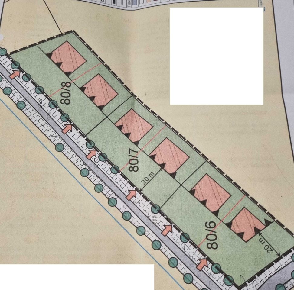 Działka budowlana Brokowo. Zdjęcie 5