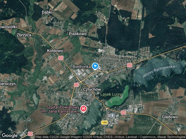 Działka rod Człuchów, ul. Jerzego z Dąbrowy. Zdjęcie 1