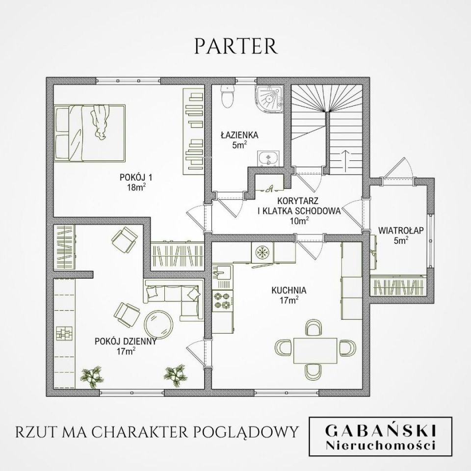dom wolnostojący, 6 pokoi Turza. Zdjęcie 16