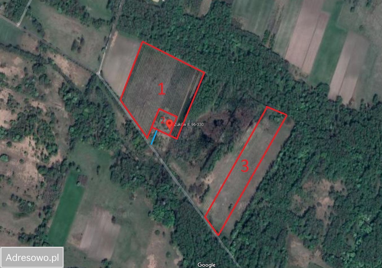 Działka rolna Żuków. Zdjęcie 3