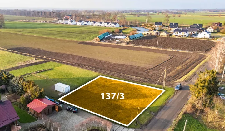 Działka budowlana Grabiny-Zameczek