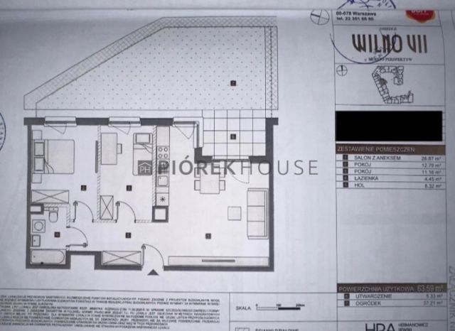 Mieszkanie 3-pokojowe Warszawa Targówek, ul. Janowiecka. Zdjęcie 18