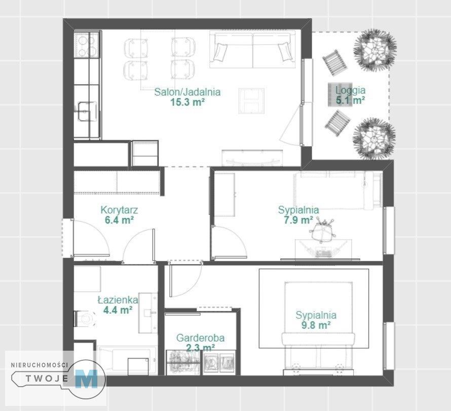 Mieszkanie 3-pokojowe Kielce Bocianek. Zdjęcie 10