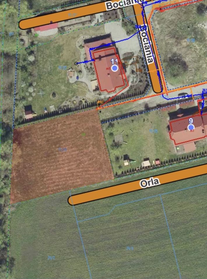 Działka rolna Glinik, ul. Bociania
