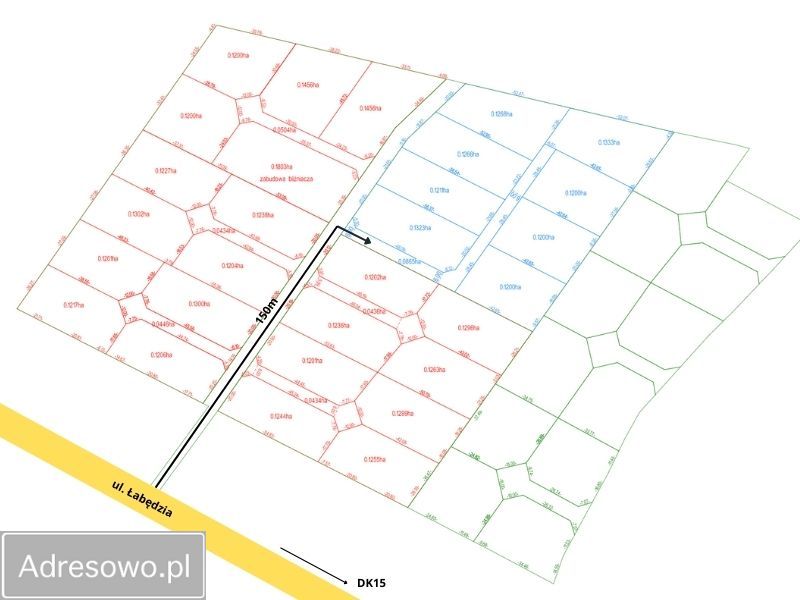 Działka budowlana Księginice, ul. Łabędzia. Zdjęcie 2