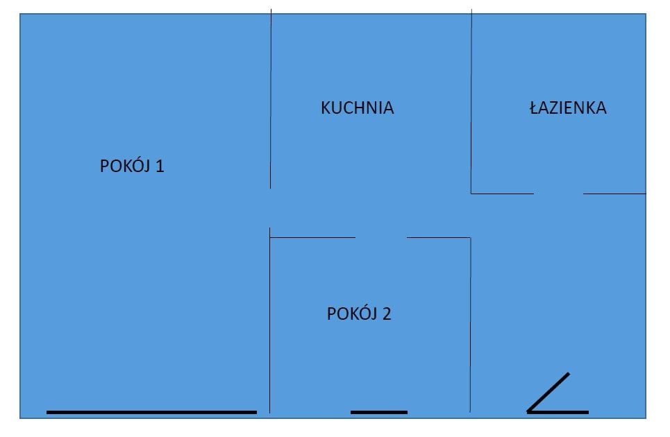 Mieszkanie 2-pokojowe Warszawa Praga-Północ, ul. Letnia. Zdjęcie 2