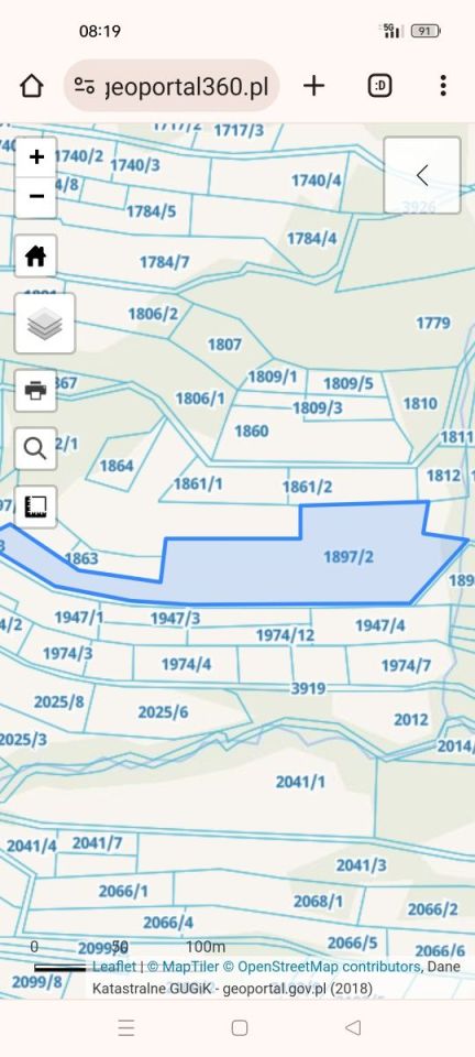Działka rolna Nienadowa. Zdjęcie 4