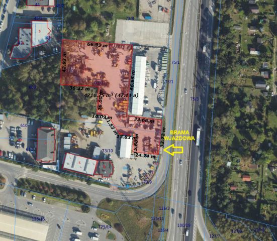 Nieruchomość komercyjna Gdańsk Osowa, ul. Międzygwiezdna. Zdjęcie 1