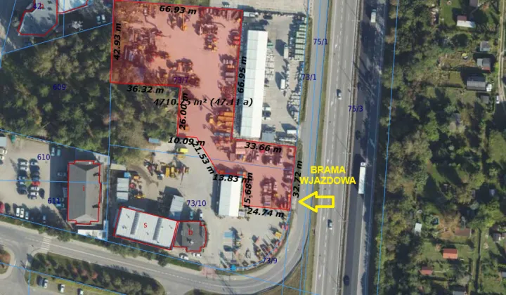 Nieruchomość komercyjna Gdańsk Osowa, ul. Międzygwiezdna