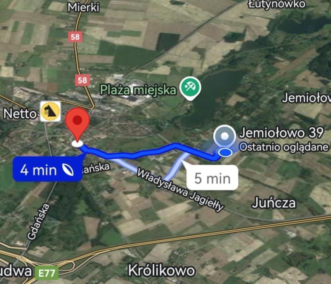 Działka rolno-budowlana Jemiołowo. Zdjęcie 2