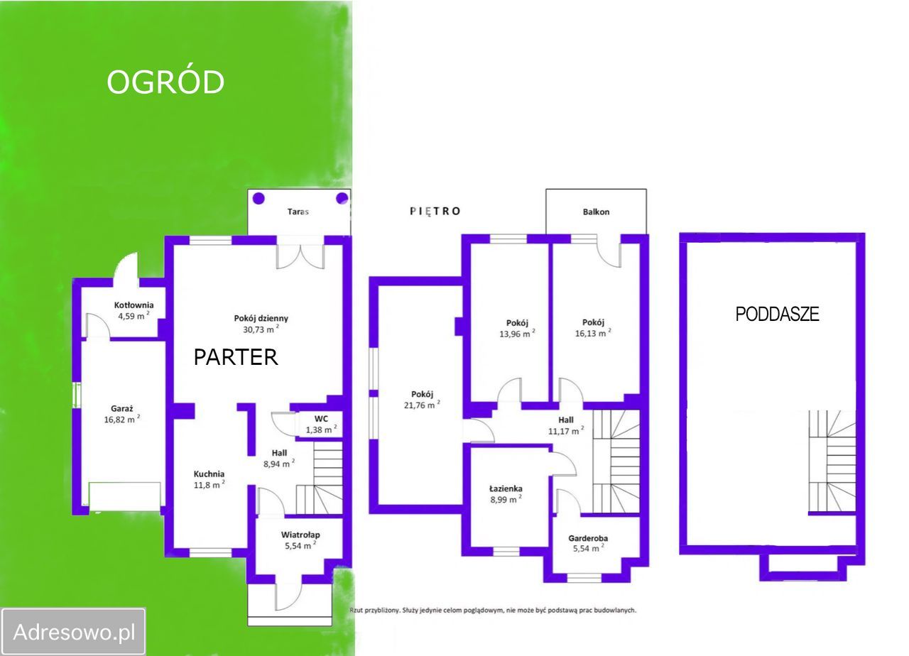bliźniak, 5 pokoi Wola Mrokowska, ul. Zielone Ogrody. Zdjęcie 19