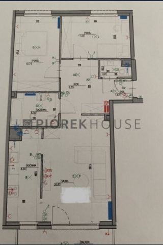 Mieszkanie 3-pokojowe Warszawa Wilanów, ul. Jerzego Holzera. Zdjęcie 1