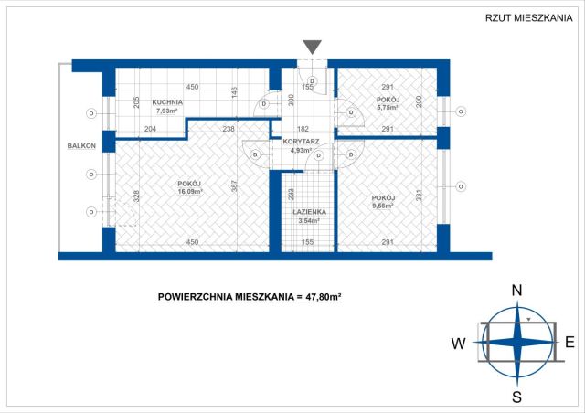 Mieszkanie 3-pokojowe Kraków Dębniki, ul. Słomiana. Zdjęcie 20