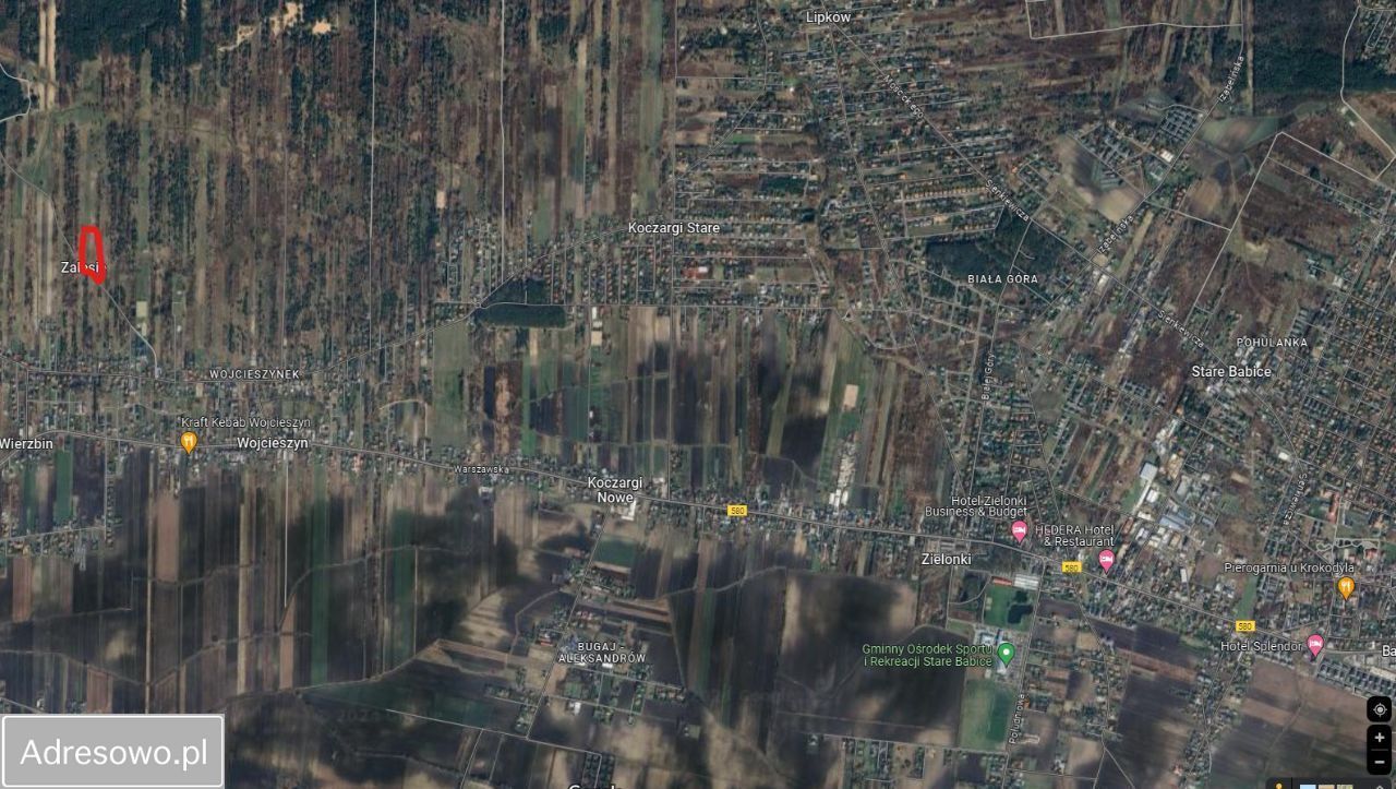 Działka rolna Zalesie. Zdjęcie 2