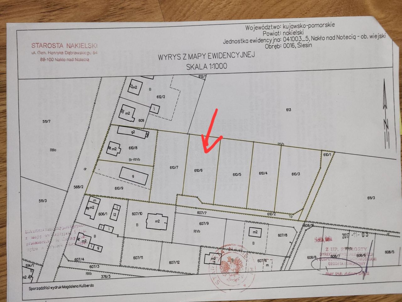 Działka budowlana Ślesin. Zdjęcie 3