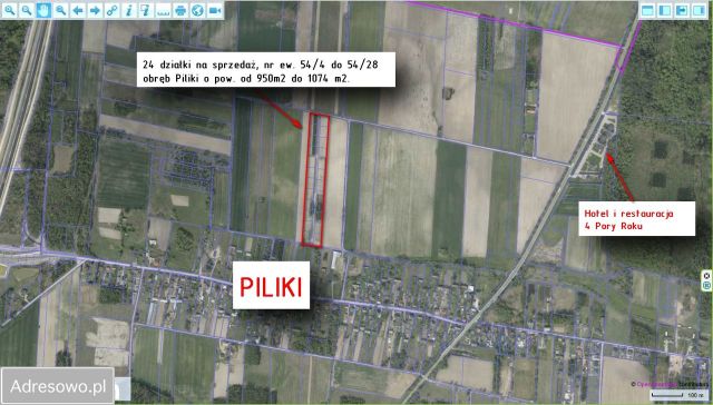Działka budowlana Piliki. Zdjęcie 1
