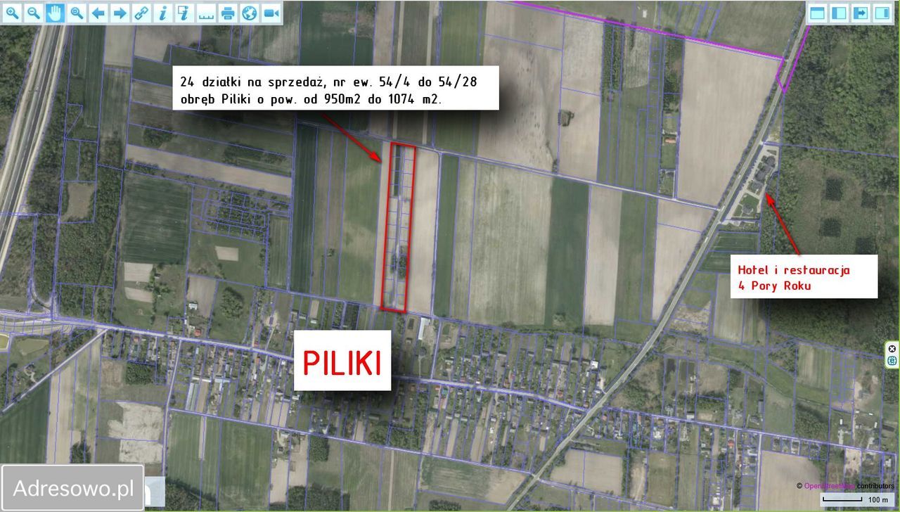Działka budowlana Piliki. Zdjęcie 1