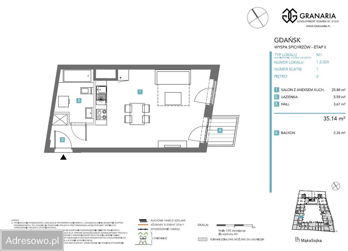 Mieszkanie 1-pokojowe Gdańsk Śródmieście, ul. Chmielna. Zdjęcie 8