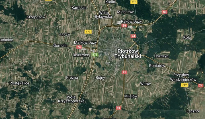 Działka budowlana Piotrków Trybunalski Belzatka, ul. Energetyków