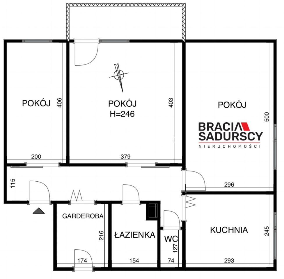 Mieszkanie 3-pokojowe Wieliczka, ul. Janińska. Zdjęcie 22