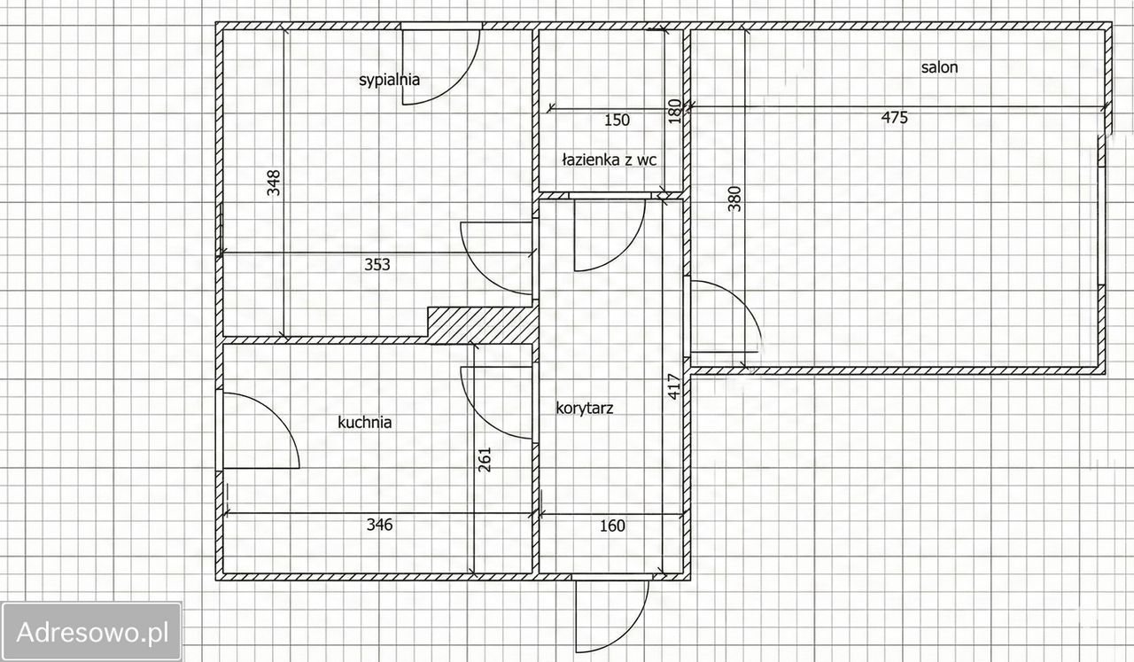 Mieszkanie 2-pokojowe Goleniów, ul. Armii Krajowej. Zdjęcie 17
