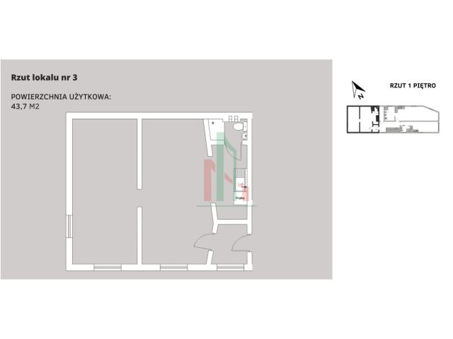 Mieszkanie 2-pokojowe Starogard Gdański Centrum. Zdjęcie 12