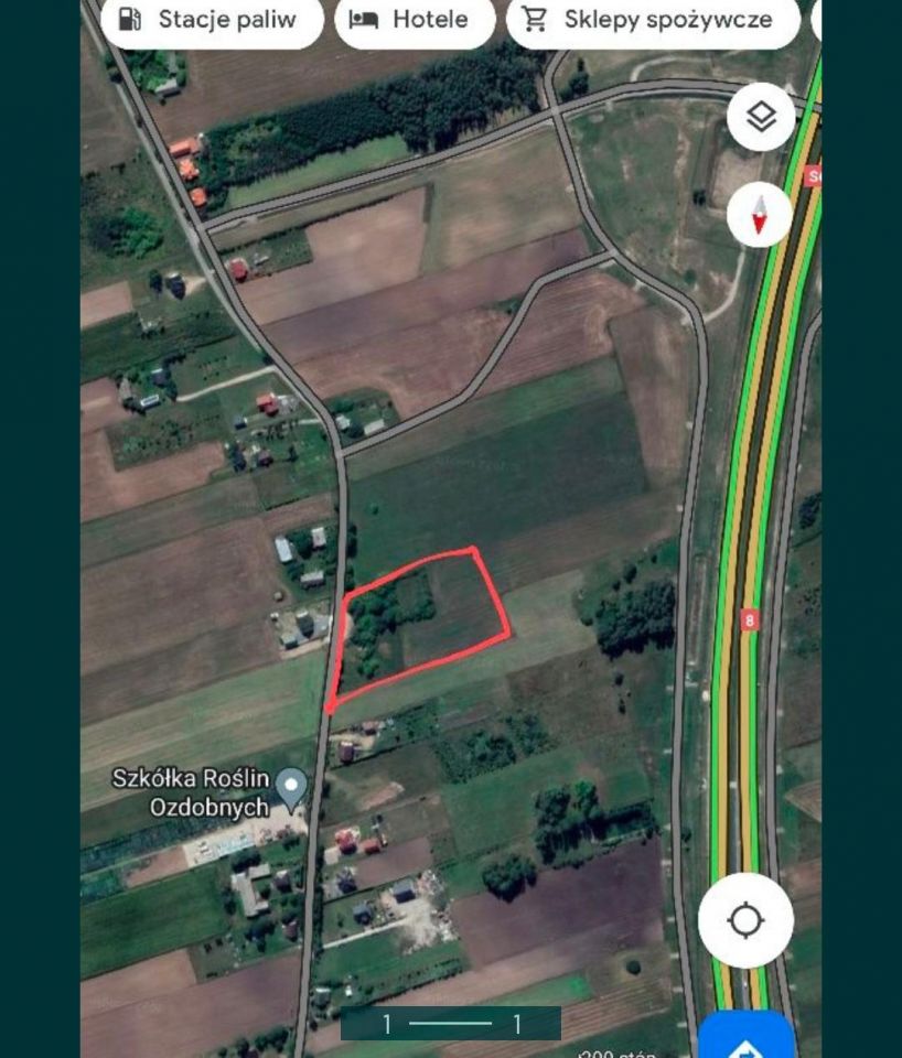 Działka rolno-budowlana Suwałki, ul. Dubowo I
