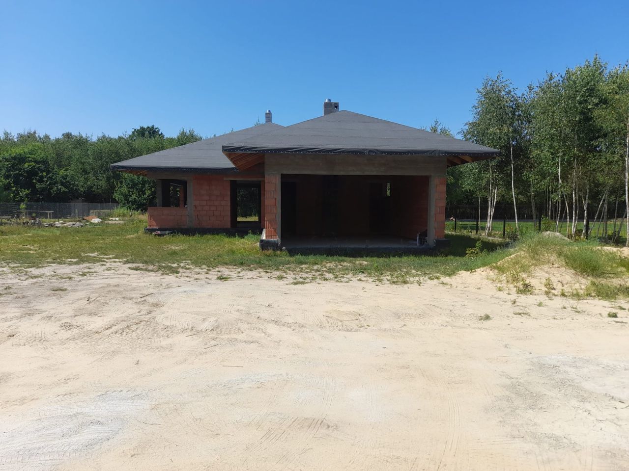 dom wolnostojący, 4 pokoje Młodzieszyn, ul. Dębowa. Zdjęcie 2
