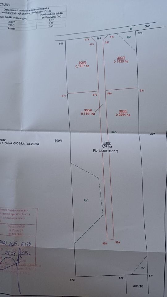 Działka budowlana Milewo. Zdjęcie 3